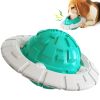 Pet Chew Toy Interactive Treat Toy Squeaky Bounce Toy with Rope for Aggressive Dog Chewers